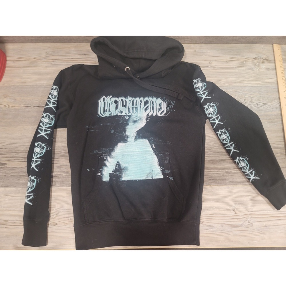 Ghost mane G59 Tour 2023 Hodie small Concert Merch Suicide boys